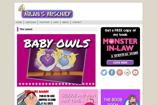 MH Magazine theme site design template sample