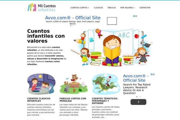 discover theme site design template sample