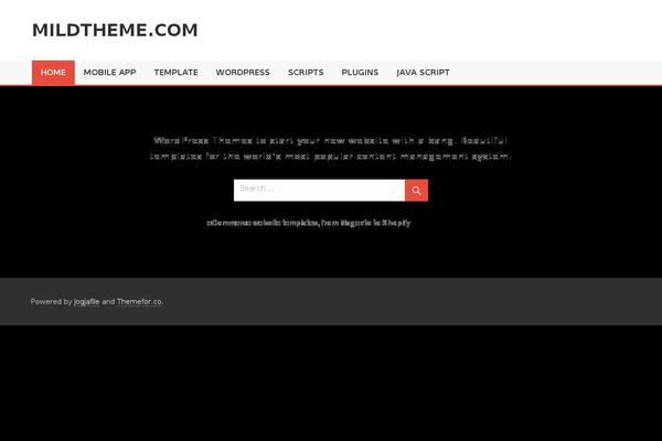 mildtheme.com site used Themefor