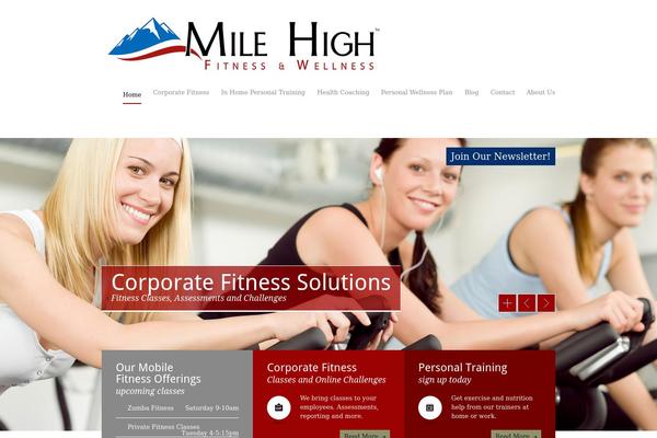 GymBase theme site design template sample