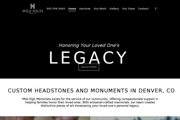 Salient theme site design template sample