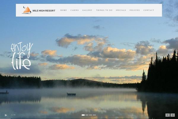Vierra theme site design template sample