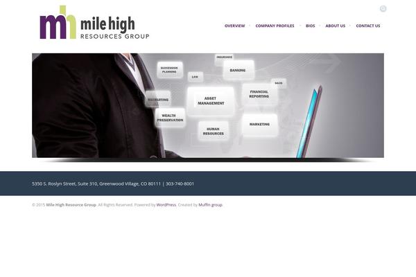 Rocco theme site design template sample