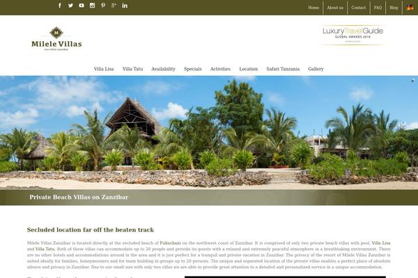 Site using Leaflet Map plugin