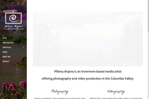 Kameron theme site design template sample