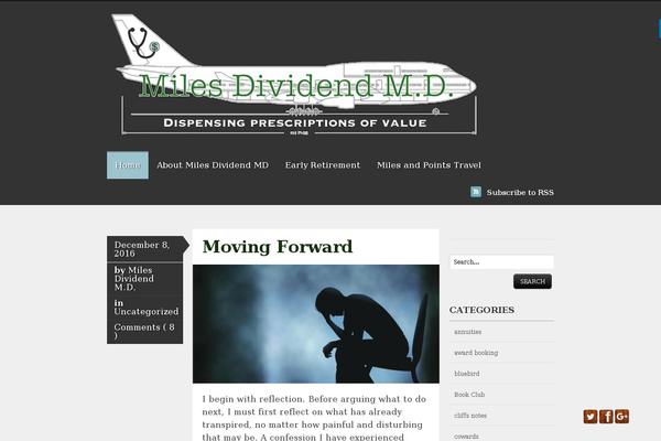 Skeptical theme site design template sample