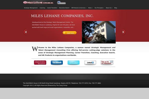 TheCorporation theme site design template sample