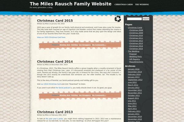 Crafty theme site design template sample