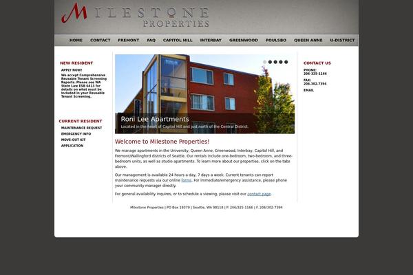 Emerald Stretch theme site design template sample
