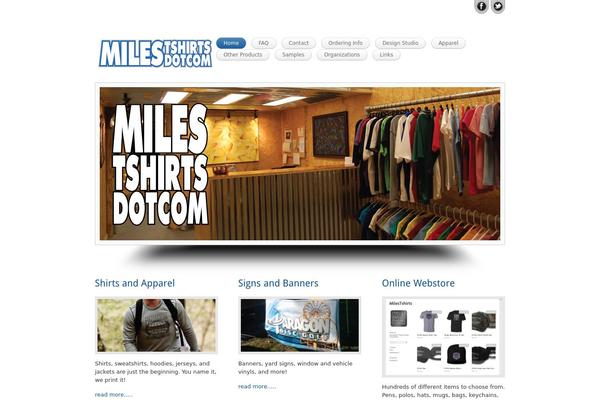 Themia theme site design template sample