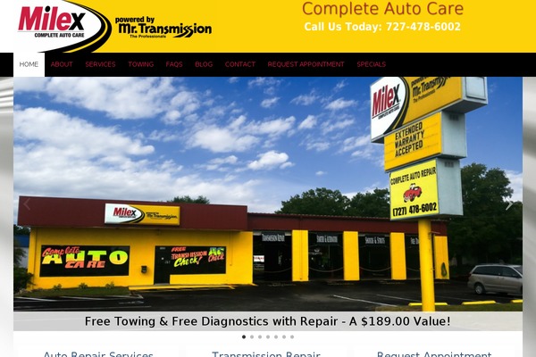 milex theme websites examples