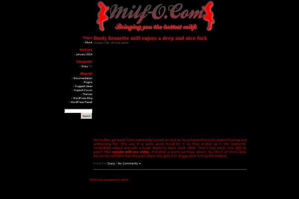 White as Milk theme site design template sample