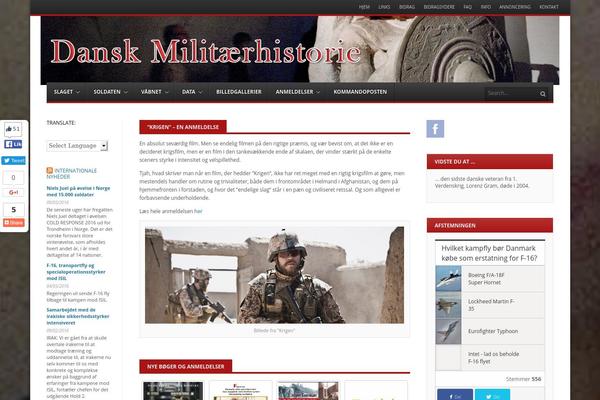 Fearless Child theme site design template sample