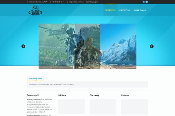 Nimble theme site design template sample