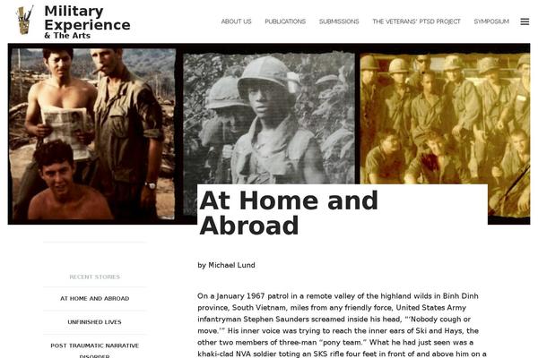 militaryexperience.org site used Higgs