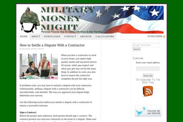 Thesis 1.7 theme site design template sample