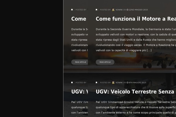 Newspaper theme site design template sample