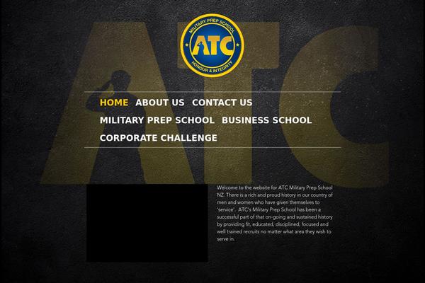 Atc theme site design template sample