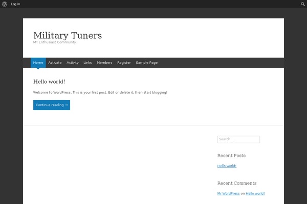 Site using BuddyPress Social plugin
