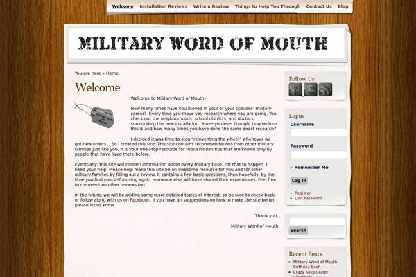 Adventure Journal theme site design template sample