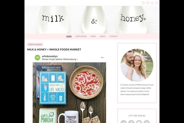 Isabelle theme site design template sample