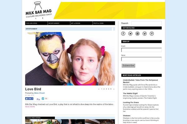 Site using Flickr WordPress Widget plugin