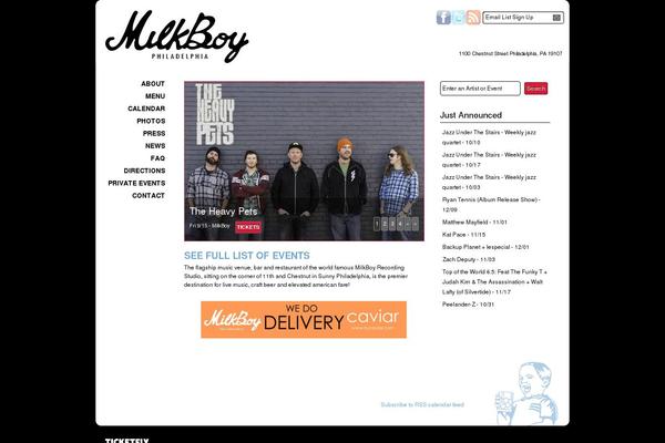 milkboyphilly.com site used Plot-bella