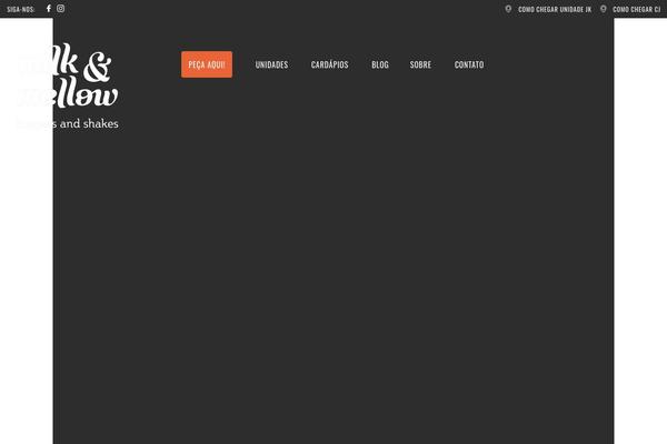 Ristorante theme site design template sample