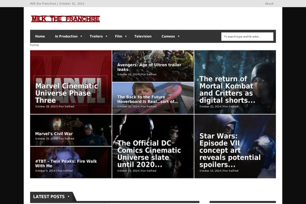 Extranews theme site design template sample