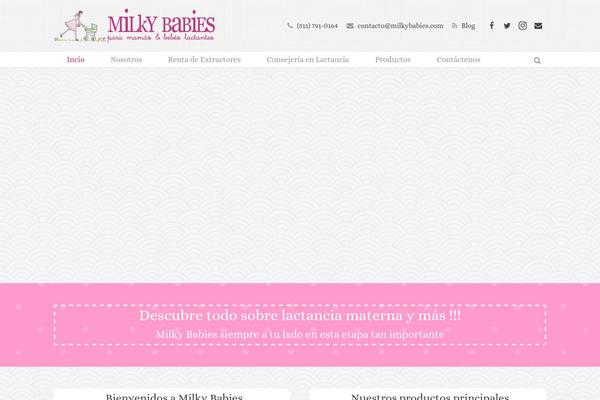 Impreza Child theme site design template sample