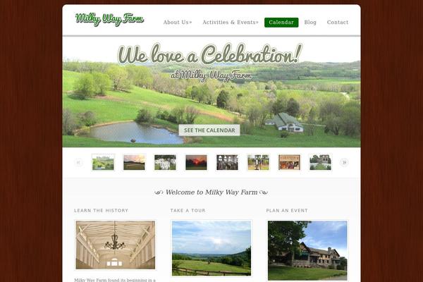 Dandelion theme site design template sample