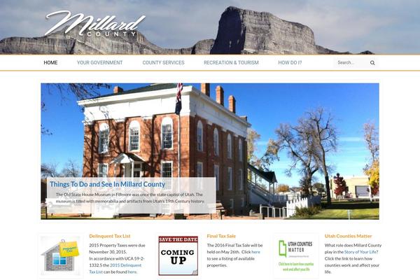 Outreach Pro theme site design template sample