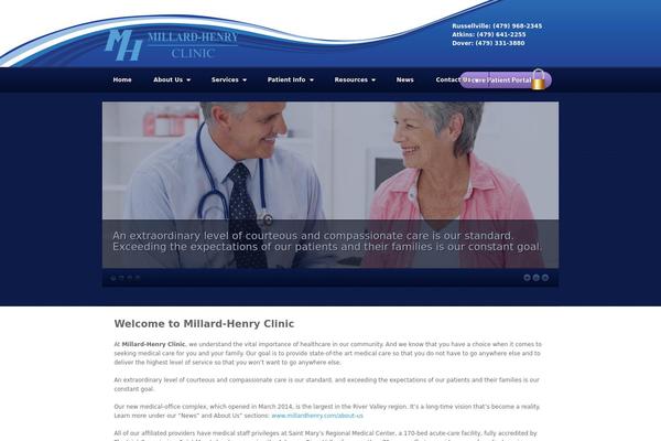 Akita theme site design template sample