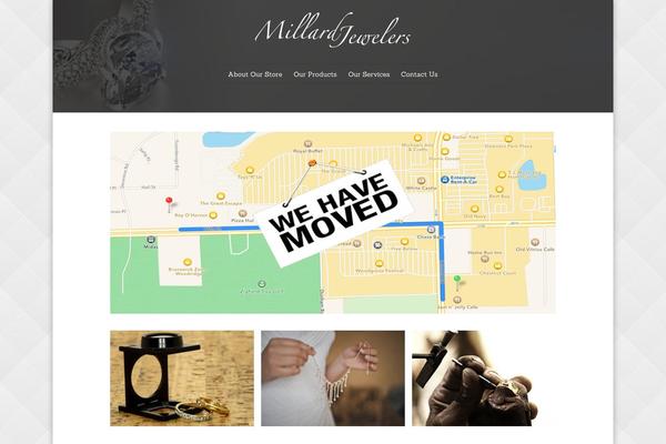 Chemistry theme site design template sample