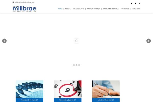 Brooklyn theme site design template sample