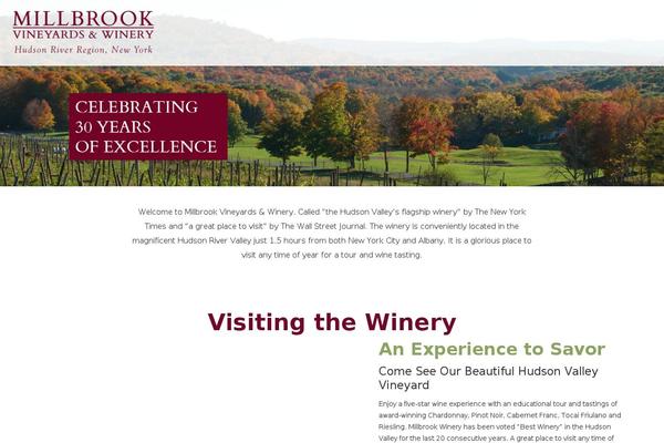 millbrookwine.com site used Millbrook
