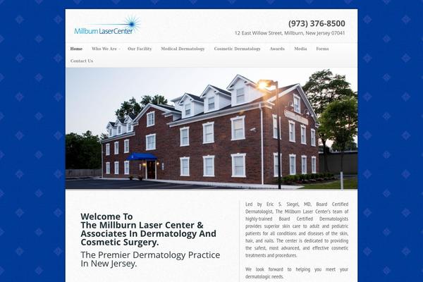 millburnlaser.com site used Divi-child-millburn