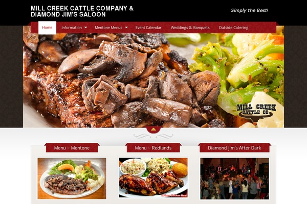 millcreekcattlecompany.com site used The Restaurant