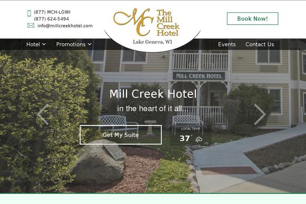 millcreekhotel.com site used Millcreek