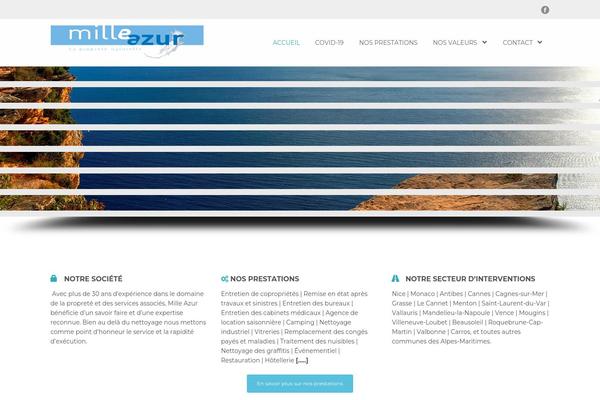 The Company theme site design template sample