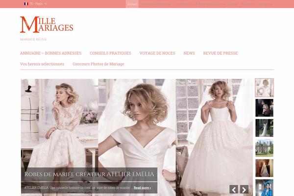 Directory theme site design template sample