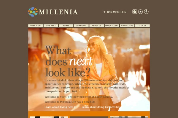 Parabola theme site design template sample