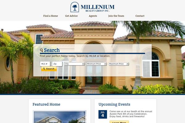 milleniumrealtygroup.com site used Millenium