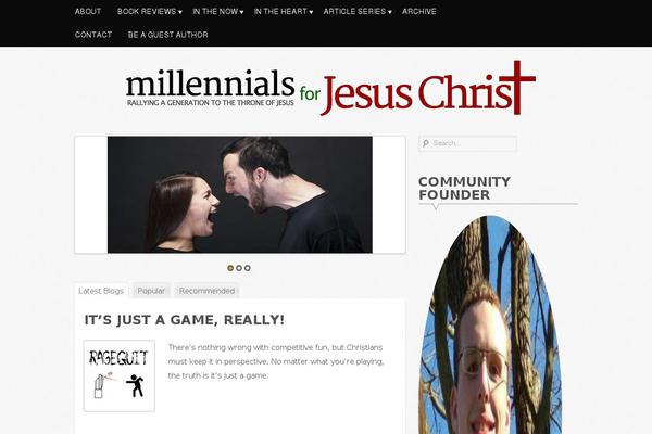 Supernova theme site design template sample