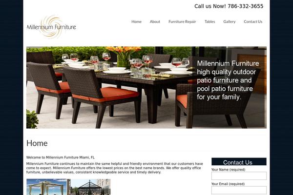 Virtue theme site design template sample