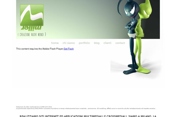 miller.it site used Miller
