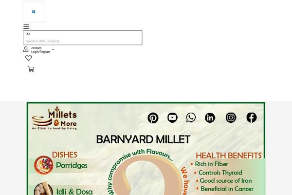 Besa theme site design template sample