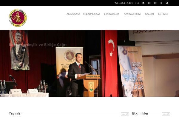 Charitas theme site design template sample