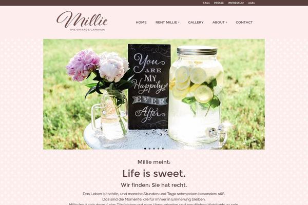 Pinnacle theme site design template sample