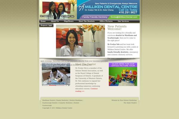 Essence-golden theme site design template sample